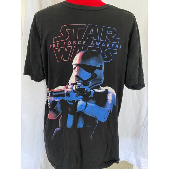 Star Wars, The Force Awakens Graphic Tee Shirt Adult Large May the 4th Be with U - Picture 4 of 6